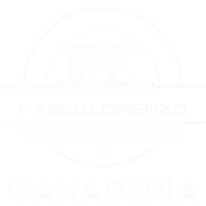 logo ganaderia pablo lorenzo blanco